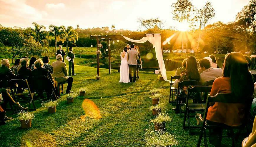 Nove sugestões para escolher o local de casamento