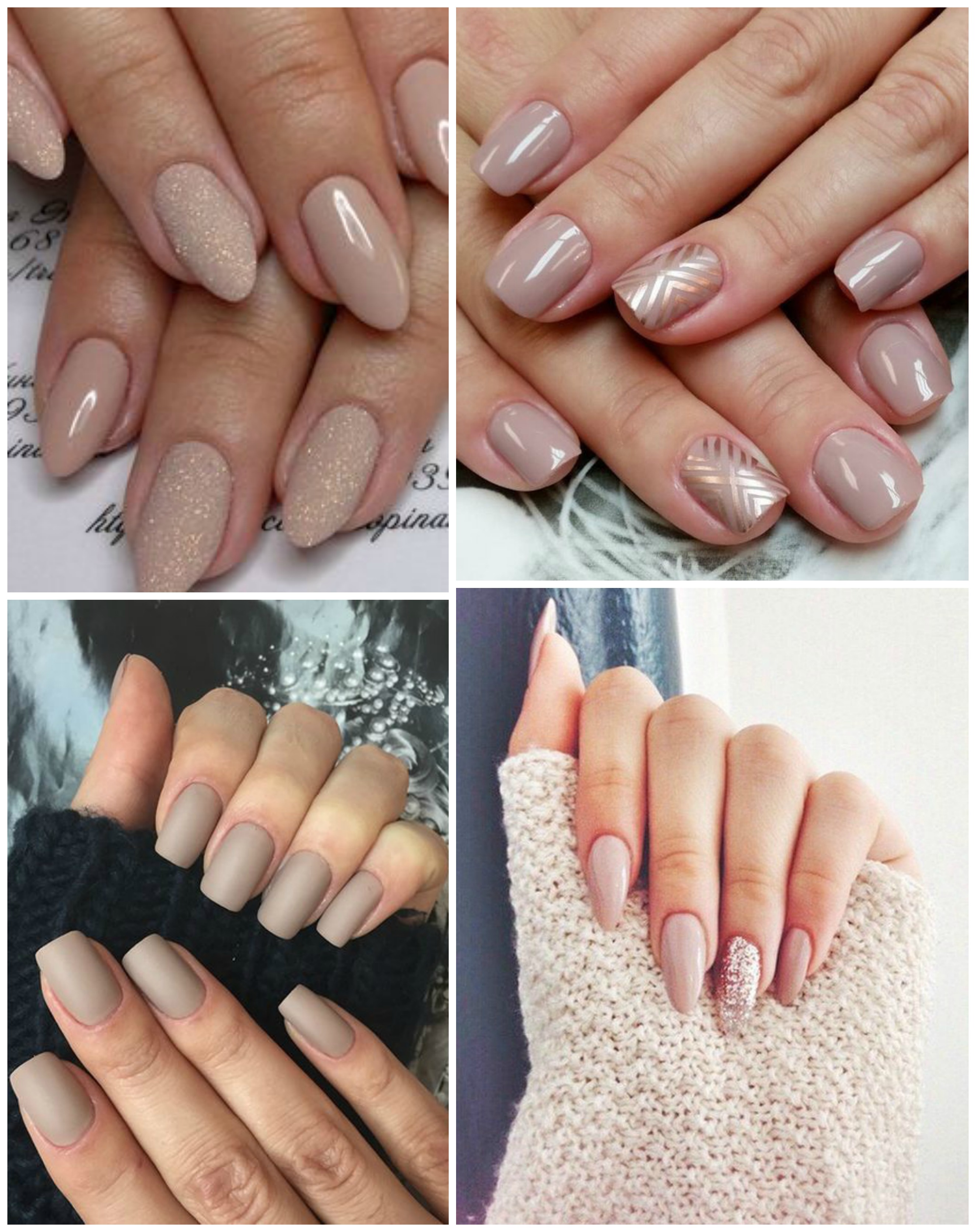 Unhas nude para o casamento