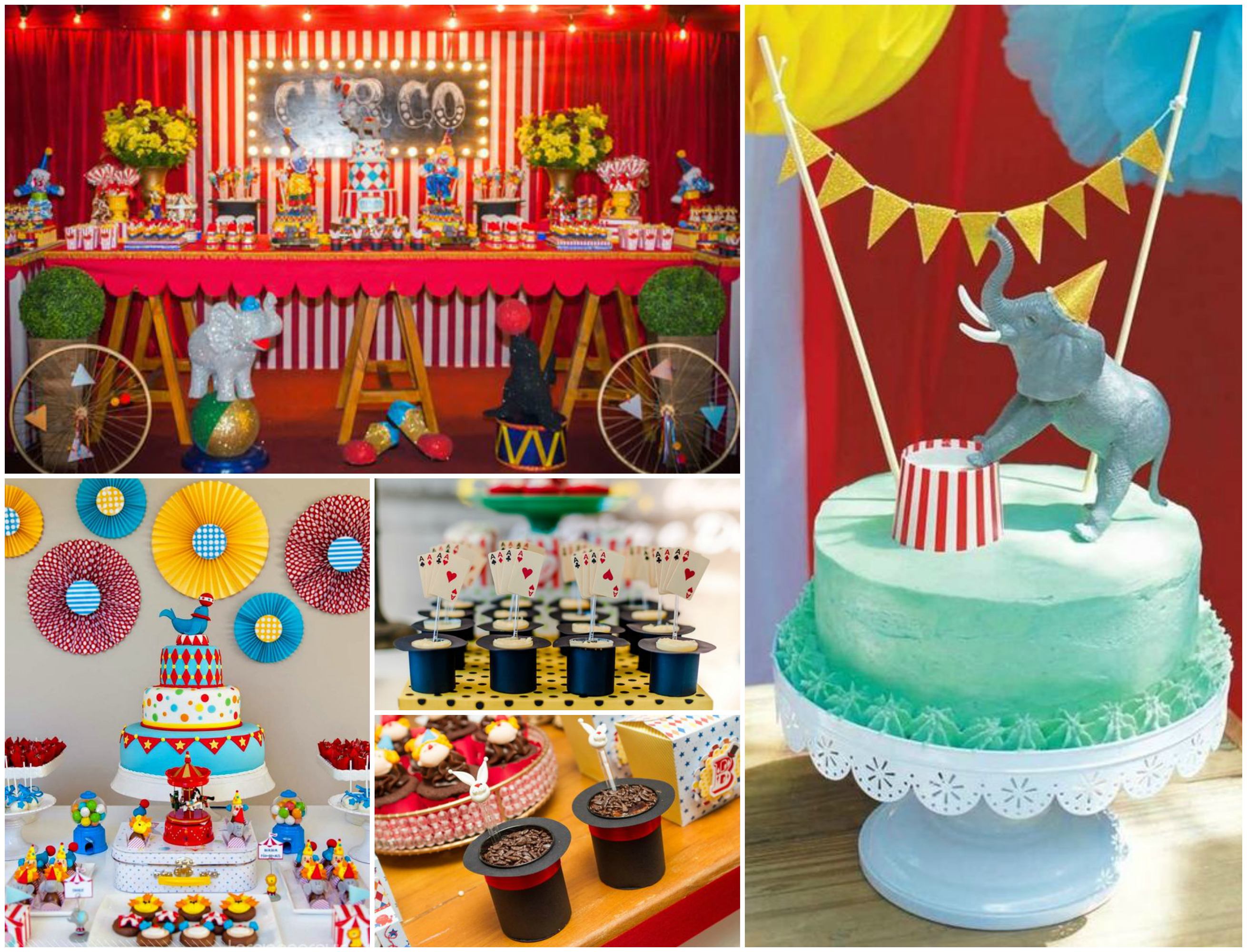 Decoração de Festa Infantil Com o Tema Circo