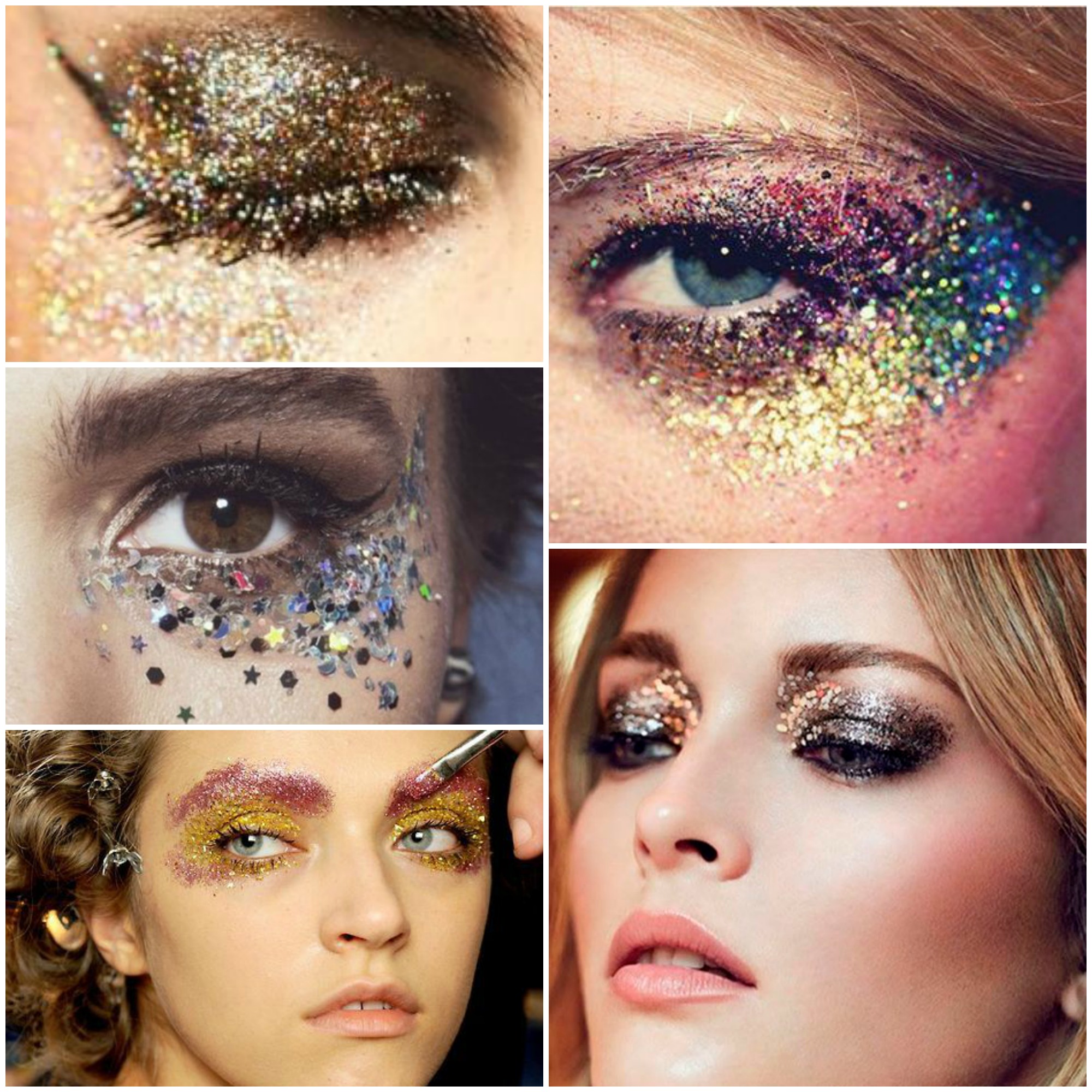 Dicas da maquiagem de Carnaval com glitter