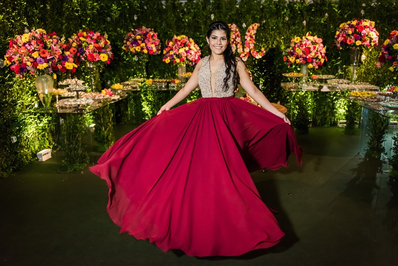 Vestido da debutante