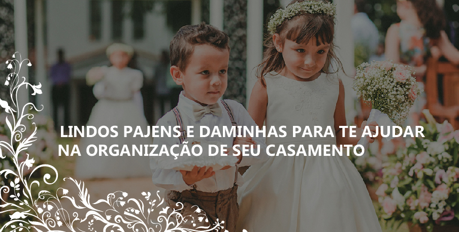 Dicas para pajens e daminhas de honra