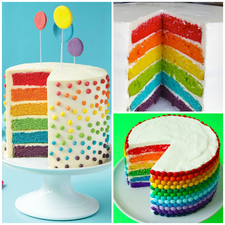 Temas de festas incríveis: arco-íris