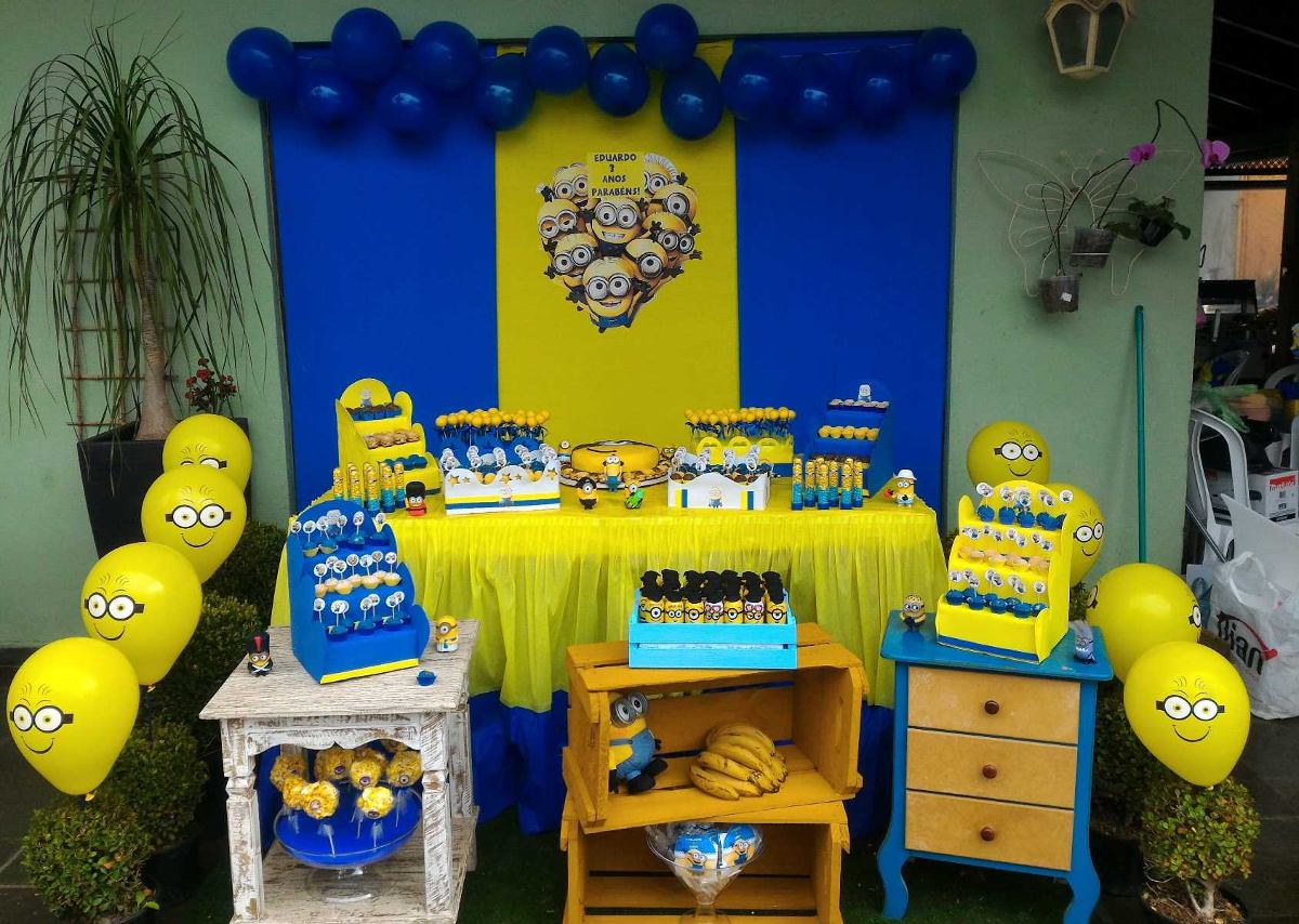 Temas de eventos incríveis: festa minions