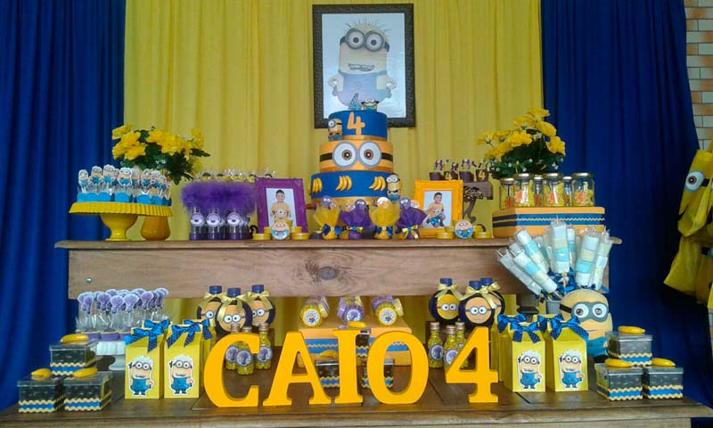 Temas de eventos incríveis: festa minions