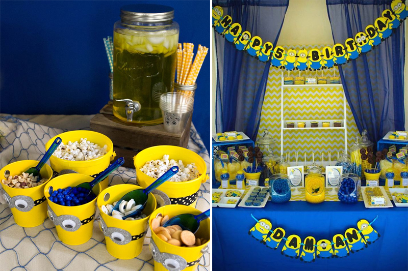 Temas de eventos incríveis: festa minions