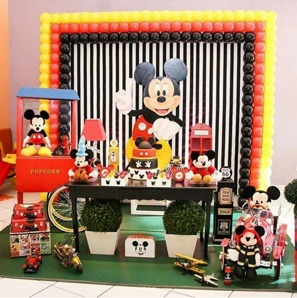 Temas de eventos incríveis: festa do Mickey