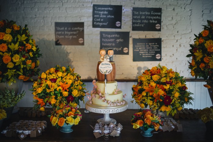 Temas de Casamento fantásticos: Boteco