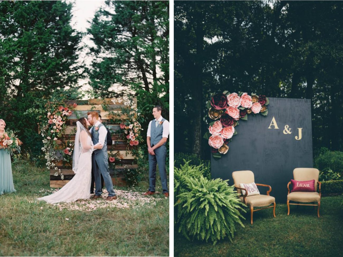 6 dicas de backdrops de casamento incríveis