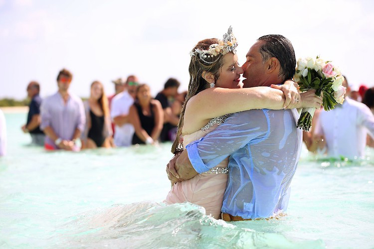 Ideias para eventos: casamento na água