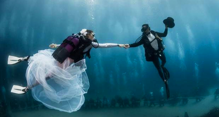Ideias para eventos: casamento na água