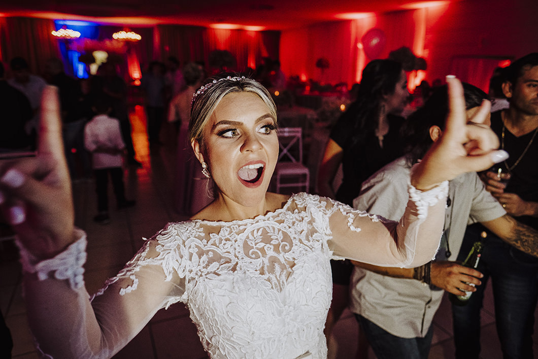 Ideias para cerimônia: casamento balada