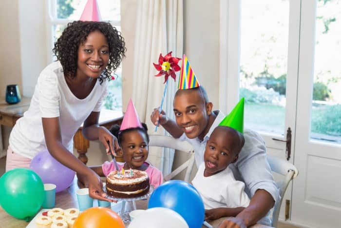 5 opções de festa para comemorar em família