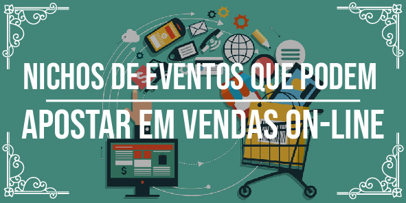 Áreas de eventos para apostar em vendas on-line