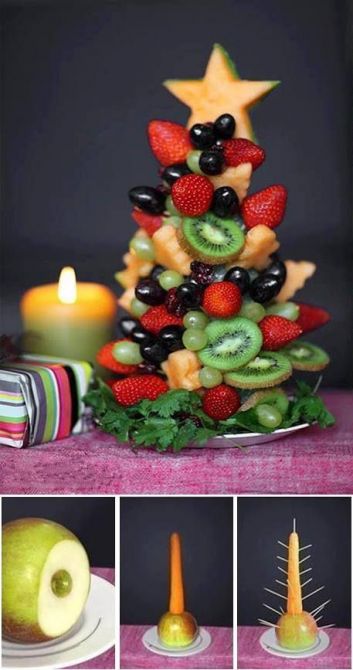 Árvore de Natal de Frutas