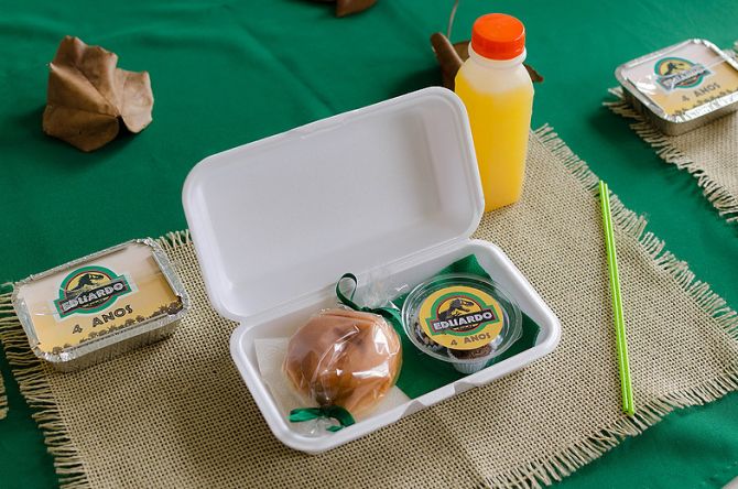 Marmitinha para festa infantil na escola