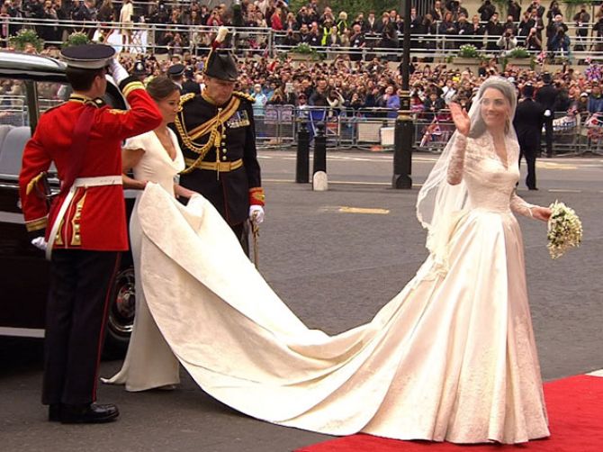 Vestidos de noiva das famosas: kate middleton