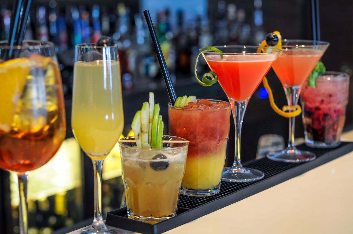 Tipos de bebida para open bar